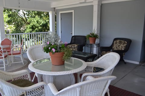 Beautiful covered porches on each floor!