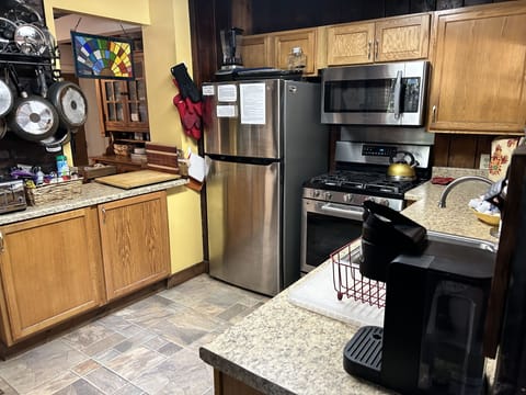 Our well appointed kitchen.