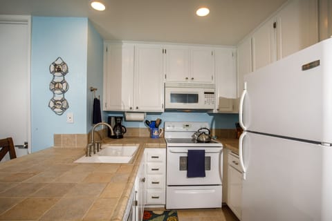 The kitchen is ready for the chef in your party.