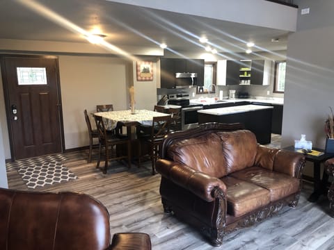 A fully stocked kitchen for your cooking needs