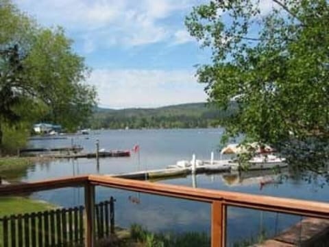 Shawnigan Lake View from the Deck