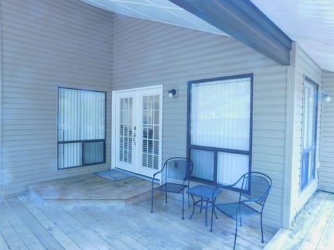 Welcome!  Front Door Covered Patio