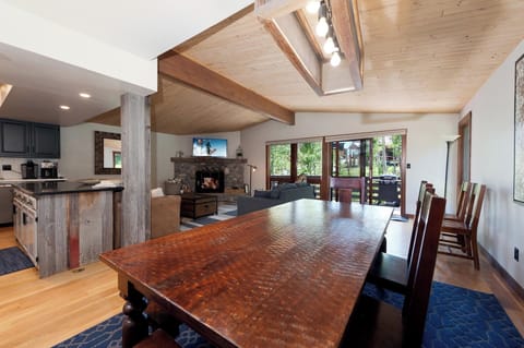 Main Living Space, Dining and Kitchen