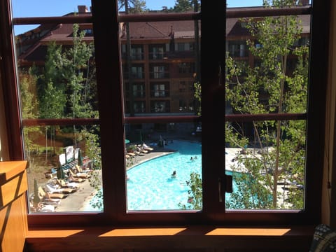 View from Kitchen, Dining, and Family rooms