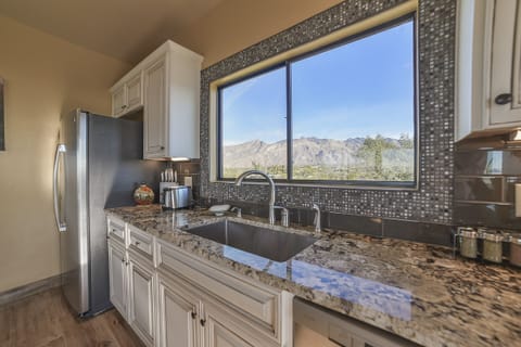 View from kitchen sink