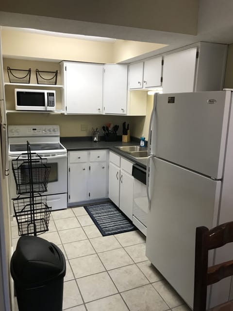 View of kitchen from Living Room