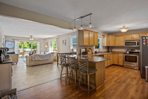 Our open layout makes the home perfect for family gatherings