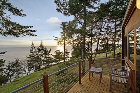 Private deck to enjoy the view