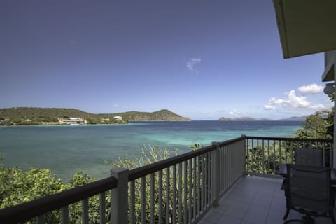 Enjoy the large wrap around balcony.