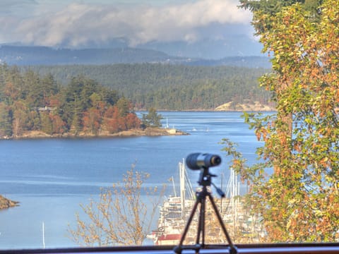 Water views from the deck