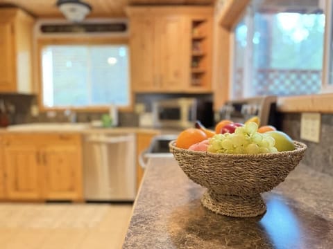 Dining and cookware provided for your stay.