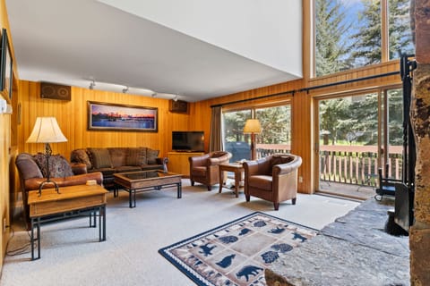 Living Room with TV - Middle Level