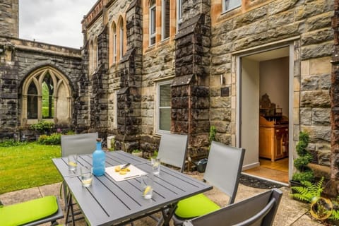 Private garden and terrace within the Monastery