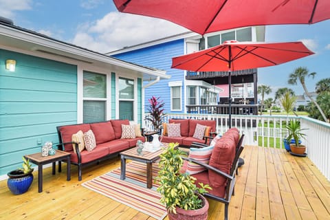 Galveston Vacation Rental | 2BR | 2BA | 1,089 Sq Ft | Stairs Required to Enter