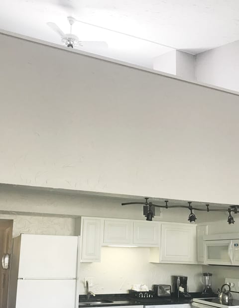 View of loft from living room