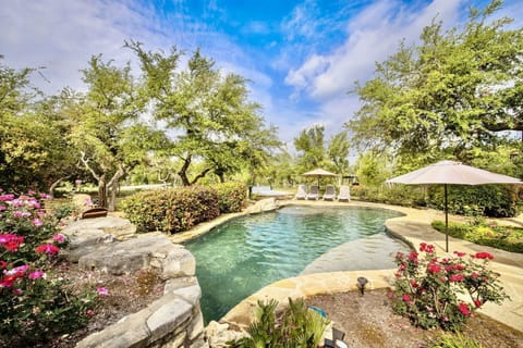 Beautiful pool & landscaping