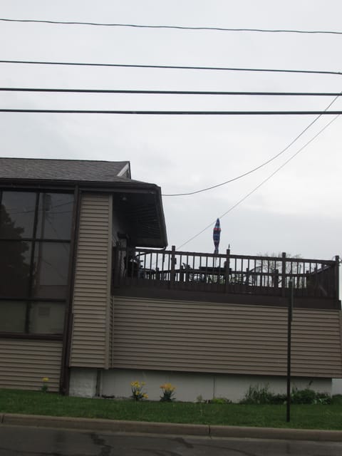 Exterior view of the deck