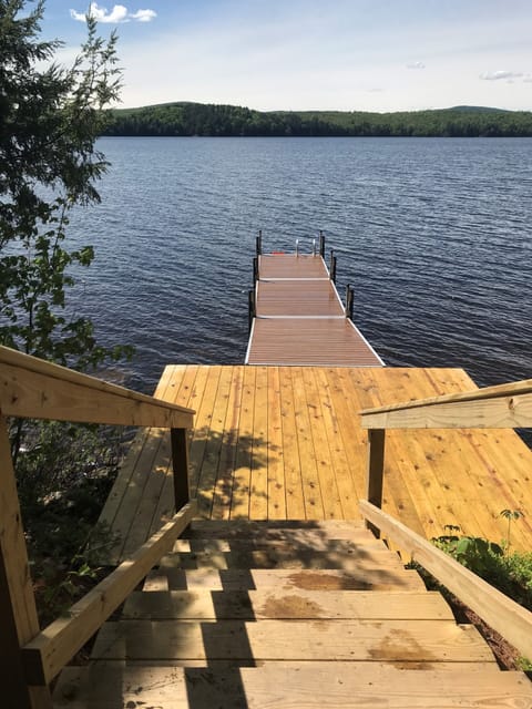 new 32' x 6' dock + platform 
