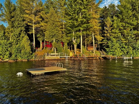 Starting from the lake looking at The Anchor 