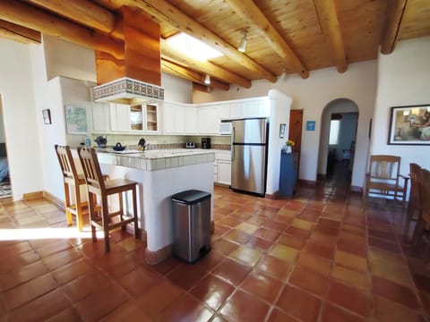 Fully Equipped kitchen adjacent to dinning area