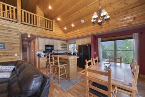 View of main living area.