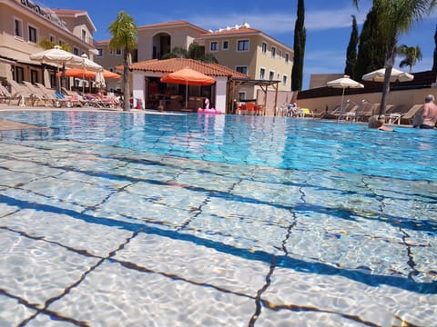 Large communal pool. open all year round