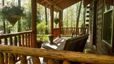 front porch in the springtime!