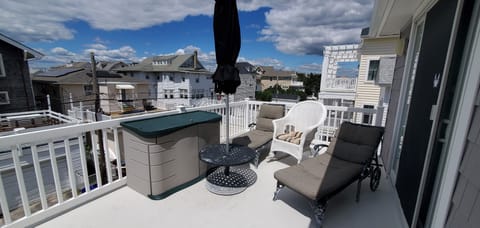 2nd floor back balcony