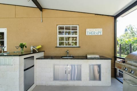 Cook up a BBQ feast with the stainless steel BBQ or perhaps crack open some drinks and enjoy the cold crisp feeling on a hot sunny day.