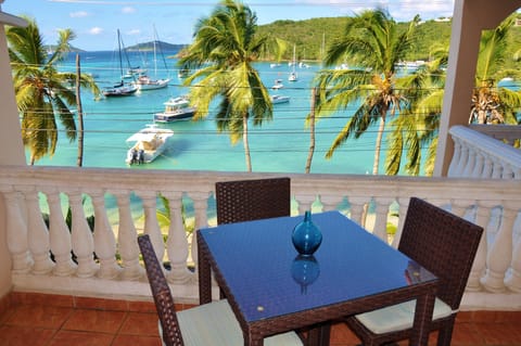 Ocean view from balcony