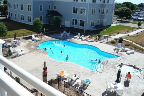 View of Pool from Balcony - View of the Pool from the Balcony