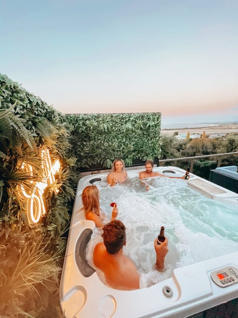 Spa with ocean views