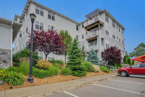 Exterior of Building from Parking Area
