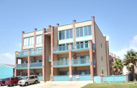 Front of building faces Gulf Blvd. our place is on first floor left