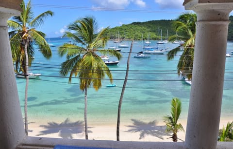 Cruz Bay view from private balcony