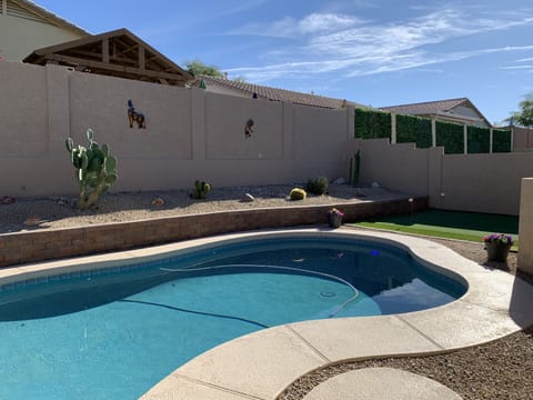 Very private backyard for your enjoyment