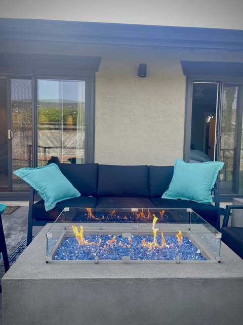 Great outdoor patio in the back