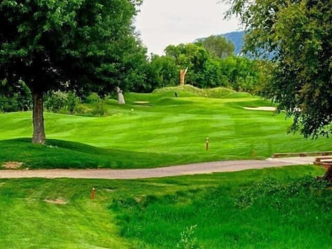 Enjoy the 3rd Fairway just outside the back garden!