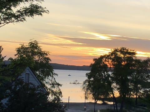 Beautiful view from our private balcony 