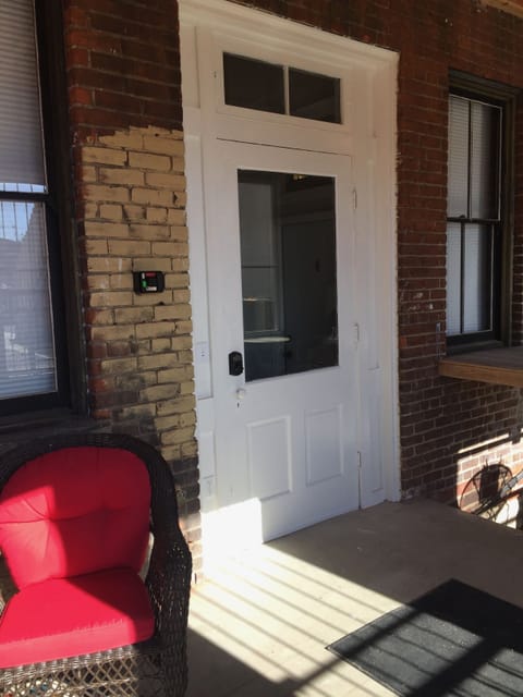 The rear entrance to the Inn!