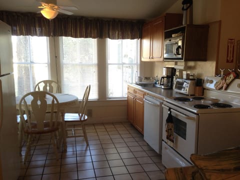 Kitchen with seating for four