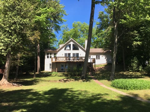 Large yard for entertaining, games and family fun!