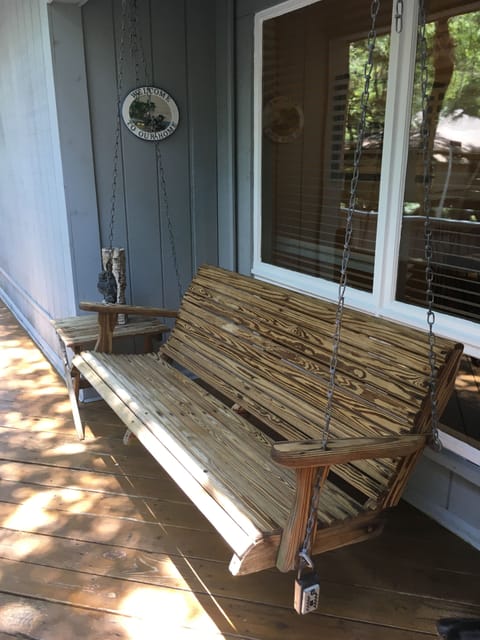 Front Porch with swing 