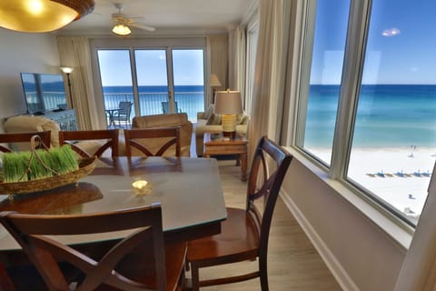 Dining table with a view