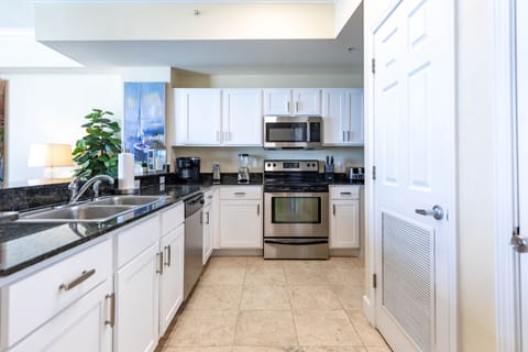 Fully Stocked Kitchen with All Major and Small Appliances