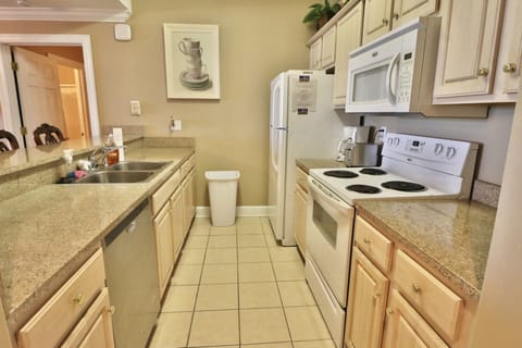Fully stocked kitchen