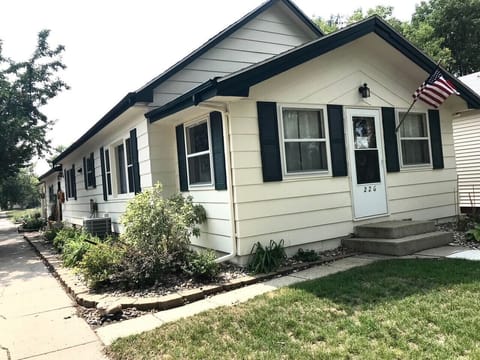 Front of home.
