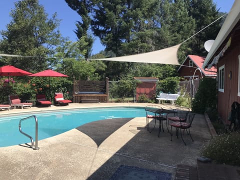 Saltwater Solar Heated Pool