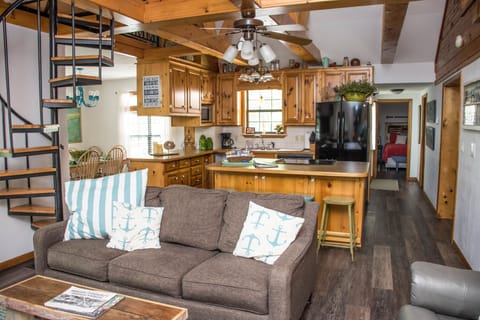 Living/Great Room and open kitchen...great for conversation.