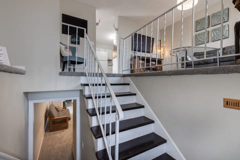 Split level home, stairs required